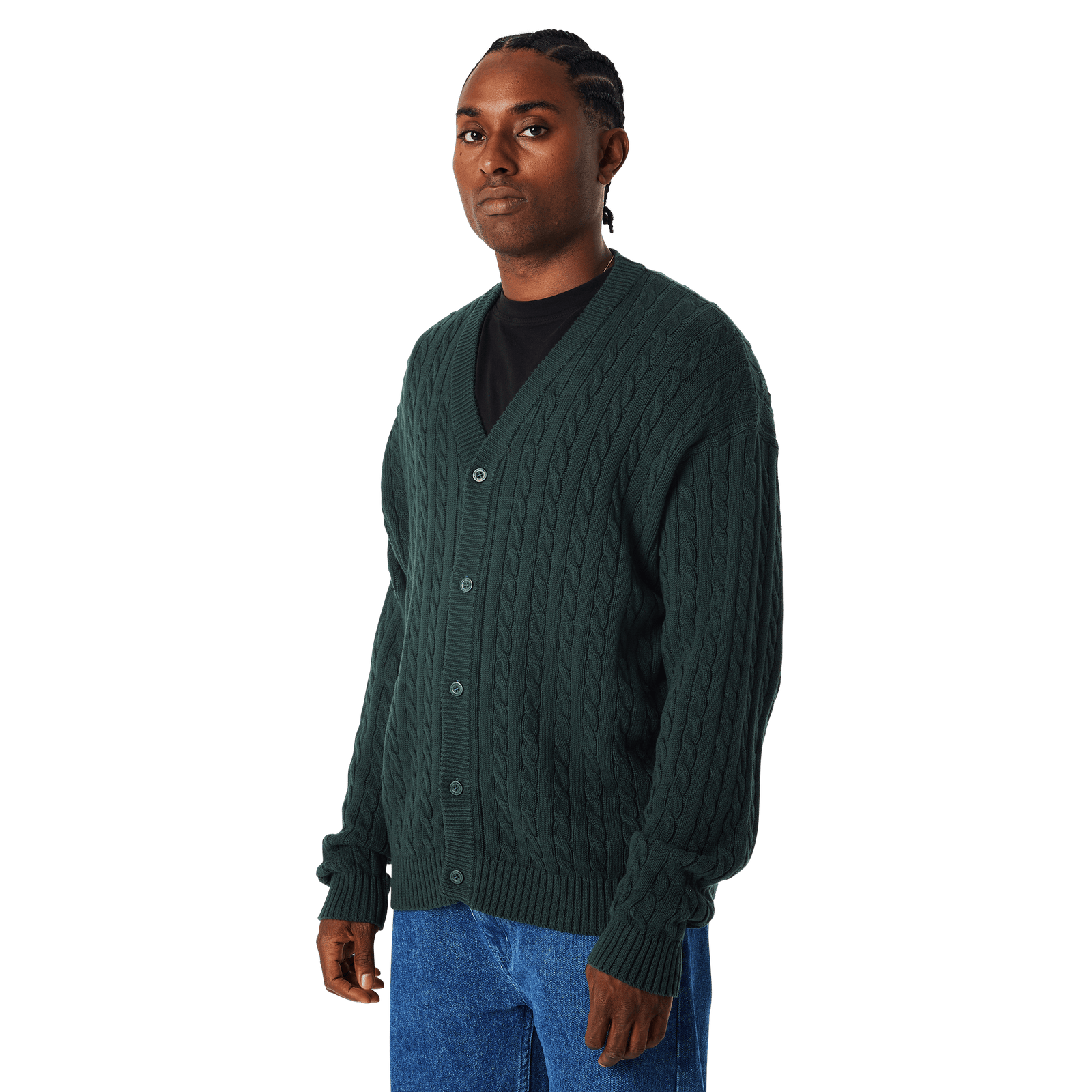 huf Tt Jacquard Cardigan