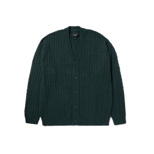 maglioni huf TT JACQUARD CARDIGAN