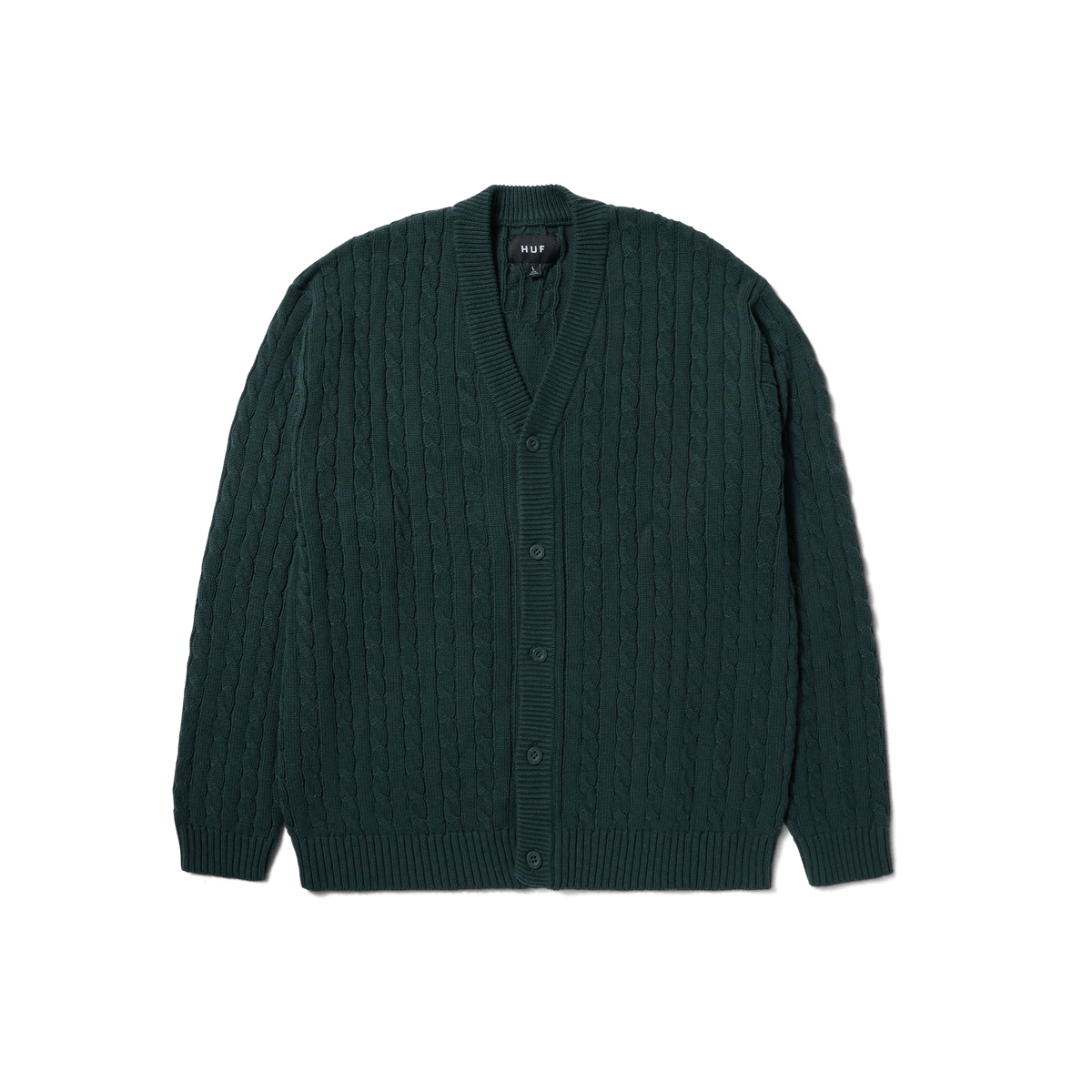 huf Tt Jacquard Cardigan