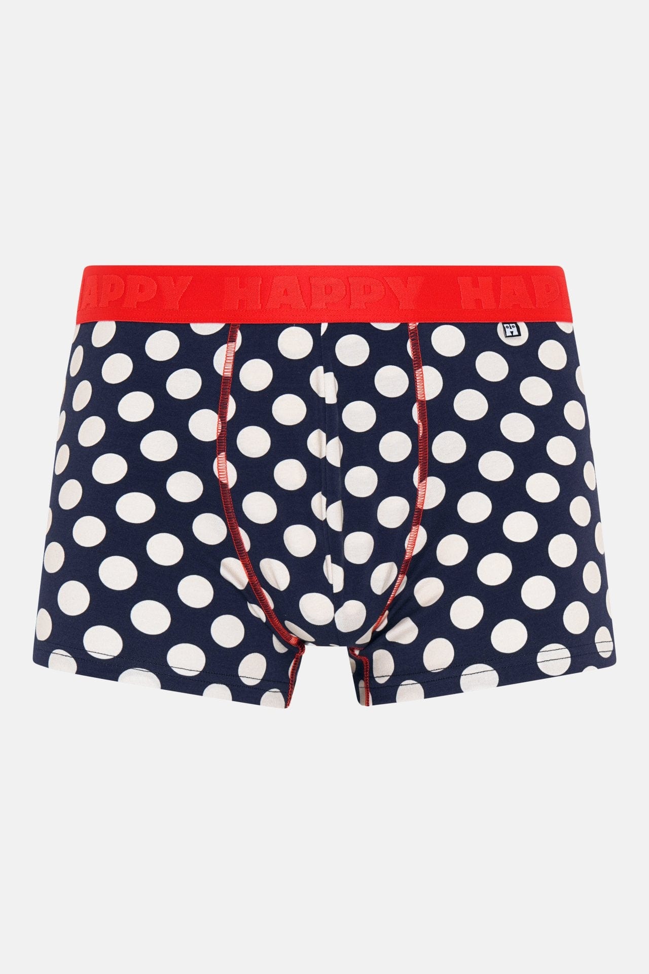 happy socks intimo 1 Pack Navy Big Dot Short Boxer