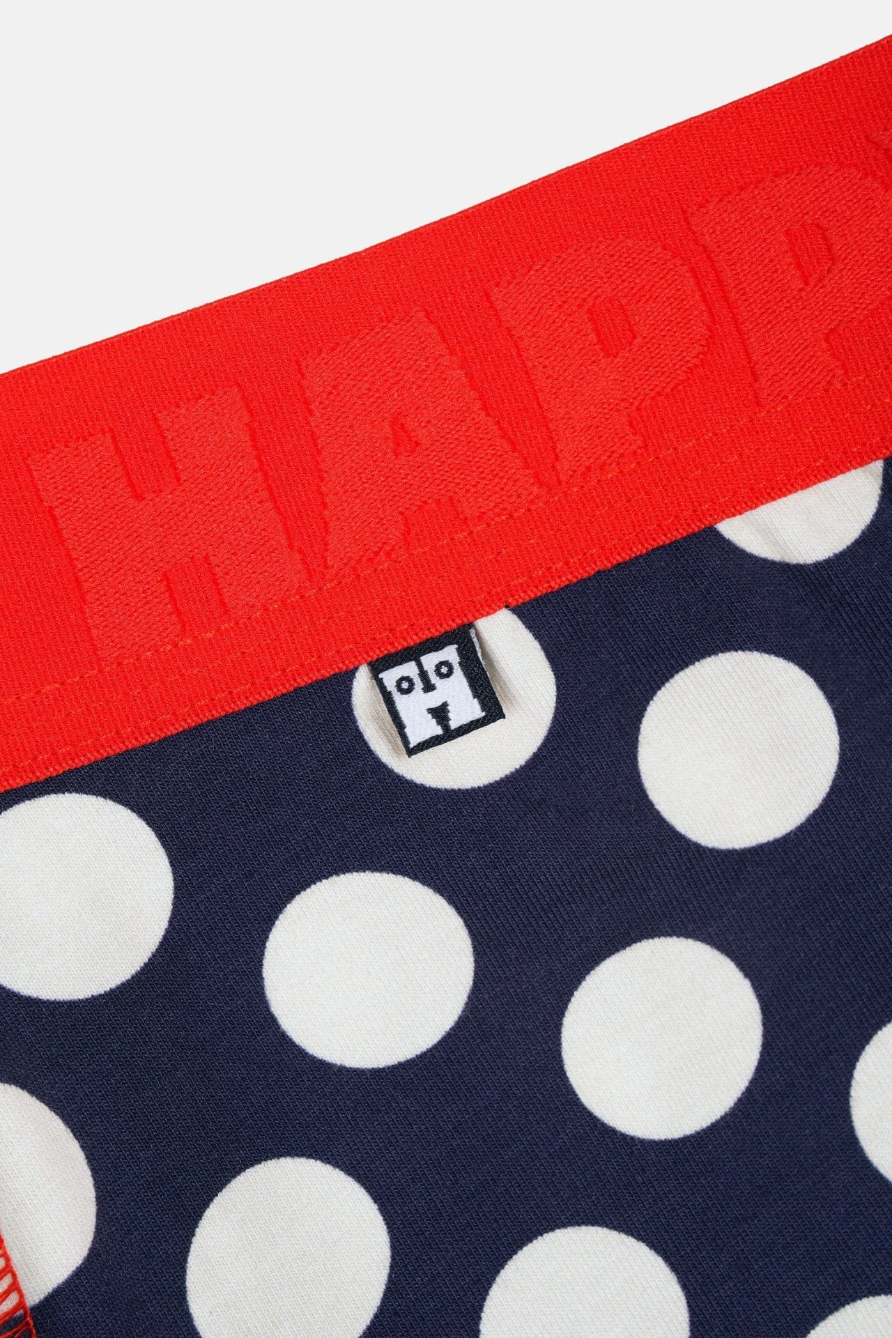 happy socks intimo 1 Pack Navy Big Dot Short Boxer