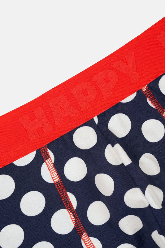 happy socks 1 Pack Navy Big Dot Short Boxer foto 6