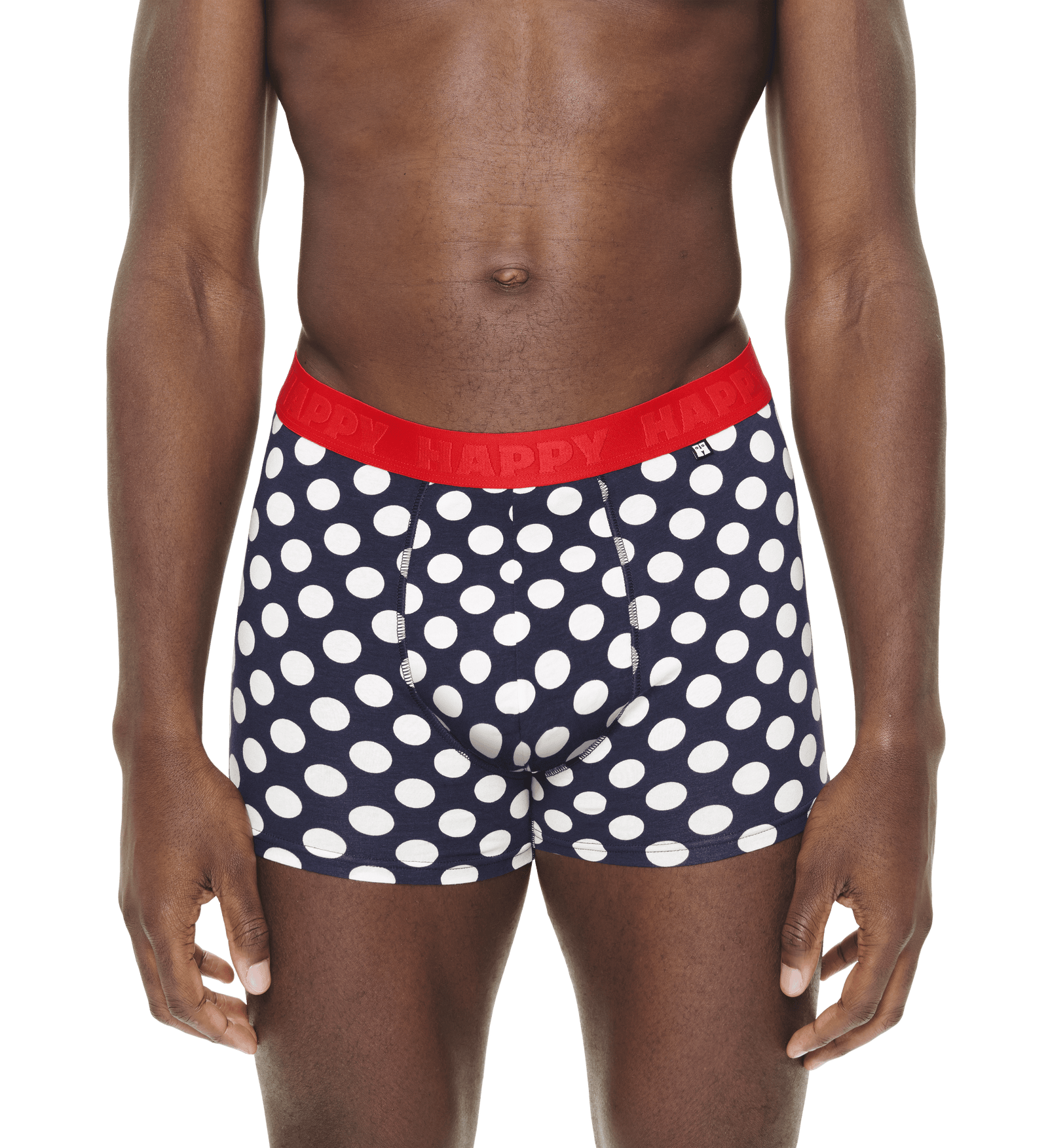 happy socks intimo 1 Pack Navy Big Dot Short Boxer