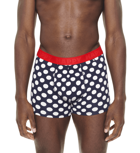 happy socks 1 Pack Navy Big Dot Short Boxer foto 2