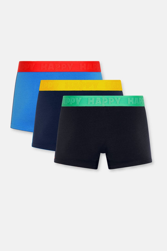 happy socks 3 Pack Solid Mix Short Boxers foto 12