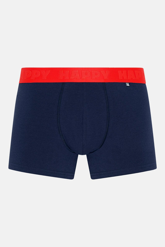happy socks 3 Pack Solid Navy Short Boxers foto 3