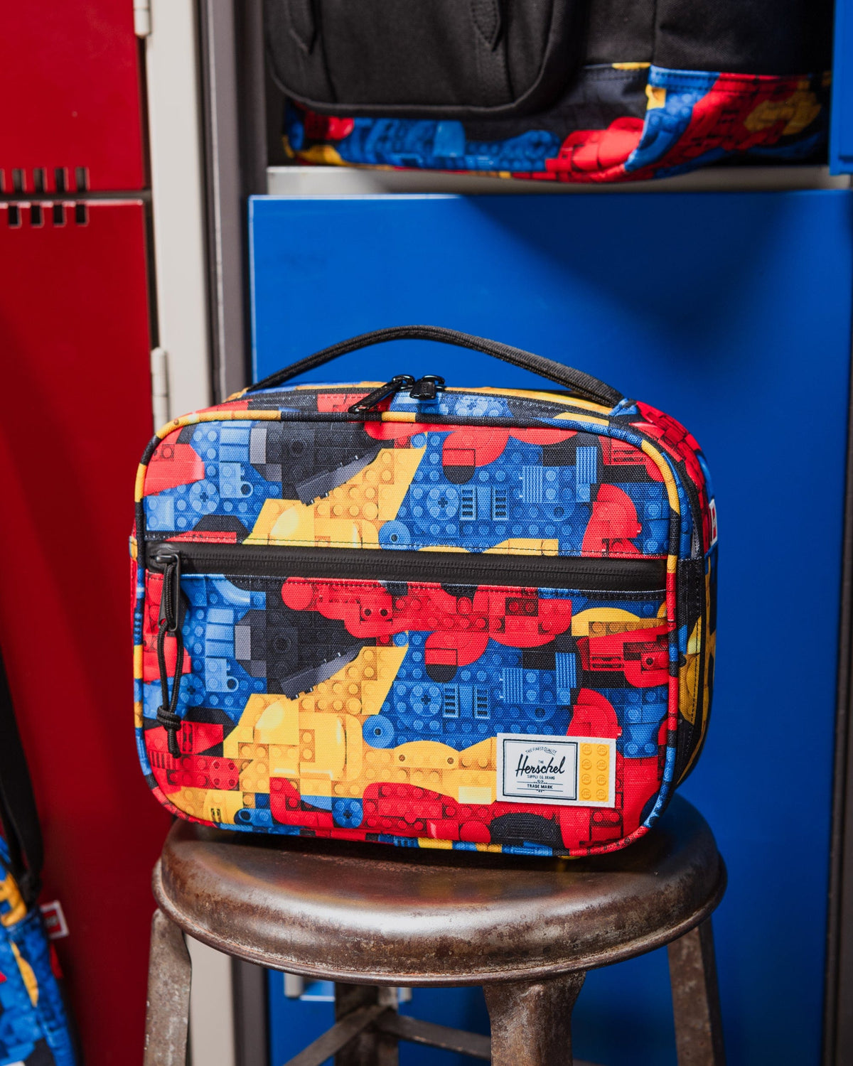herschel lunch box Lego Pop Quiz Lunch Box