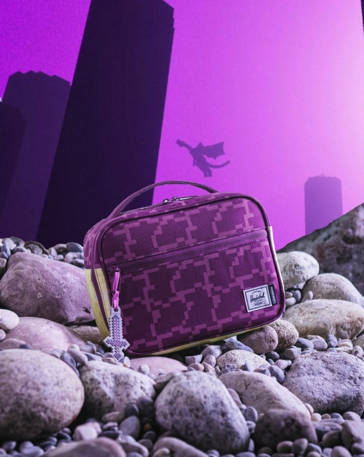 herschel lunch box Minecraft Pop Quiz Lunch Box