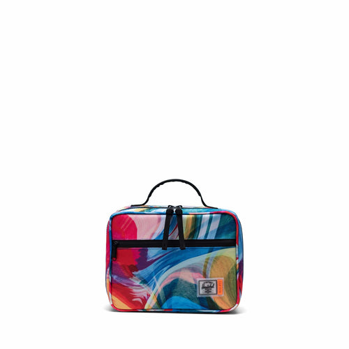 lunch box herschel POP QUIZ LUNCH BOX - PAINT POUR MULTI