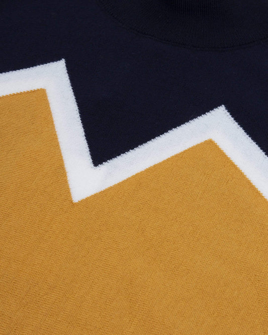 brava fabrics Winterpeak Navy Neck Sweater foto 4