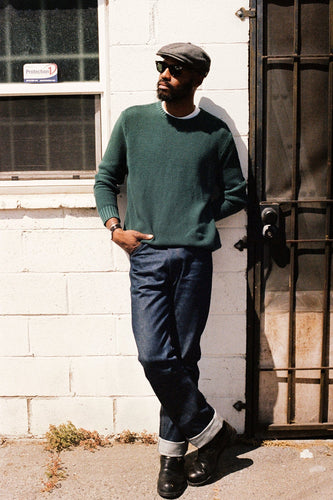 maglie brixton JACQUES WAFFLE KNIT SWEATER