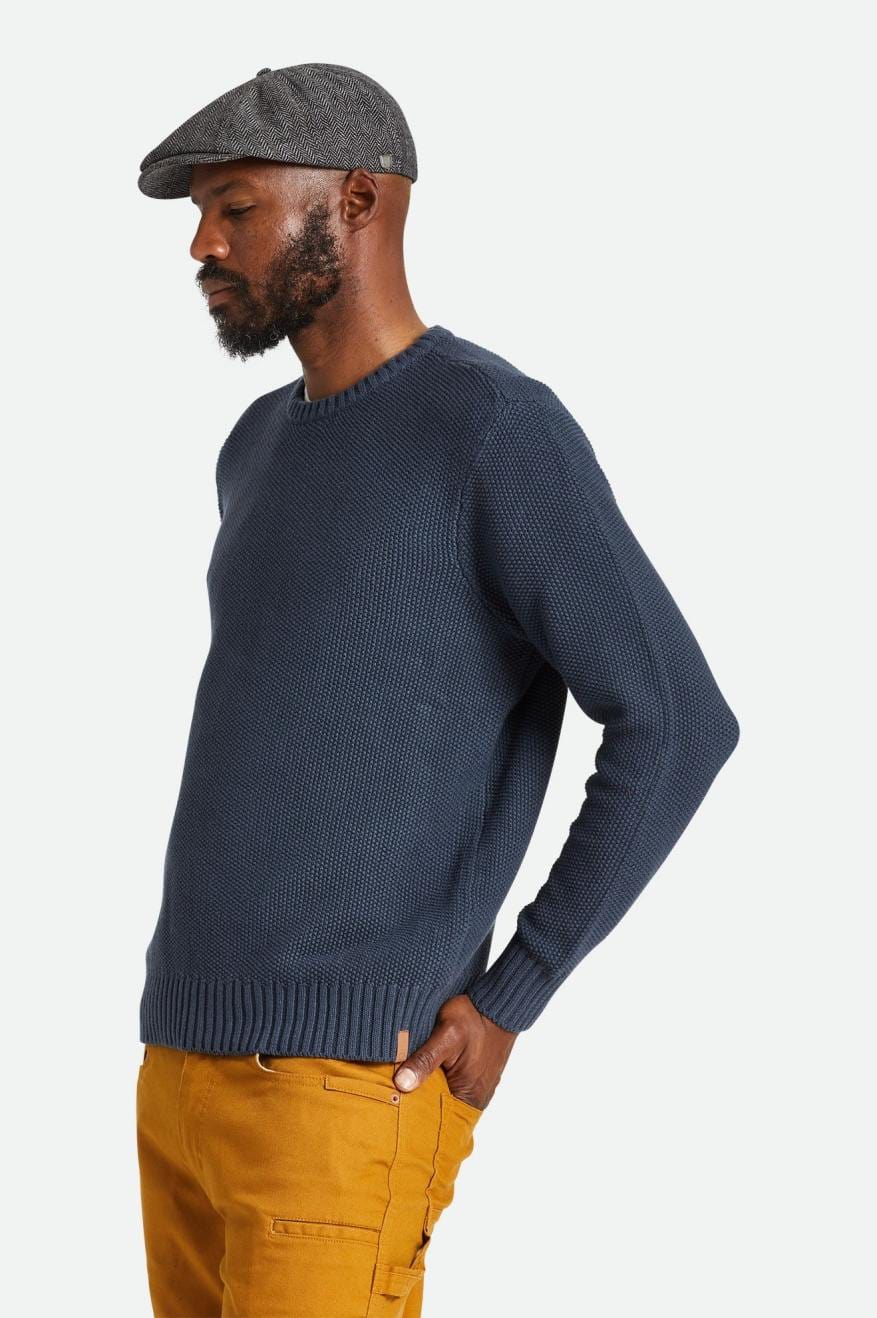 brixton maglie JACQUES WAFFLE KNIT SWEATER