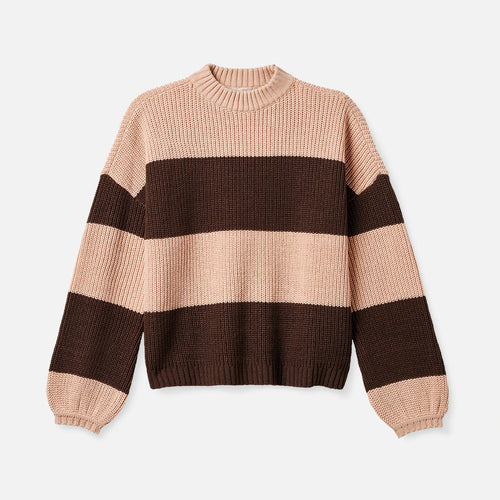maglie brixton MADERO SWEATER - ROSE DUST