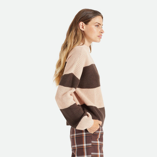 brixton MADERO SWEATER - ROSE DUST foto 4