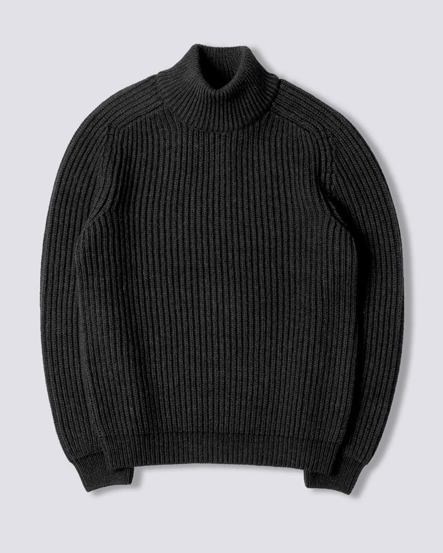 edwin maglie RONI HIGH COLLAR SWEATER