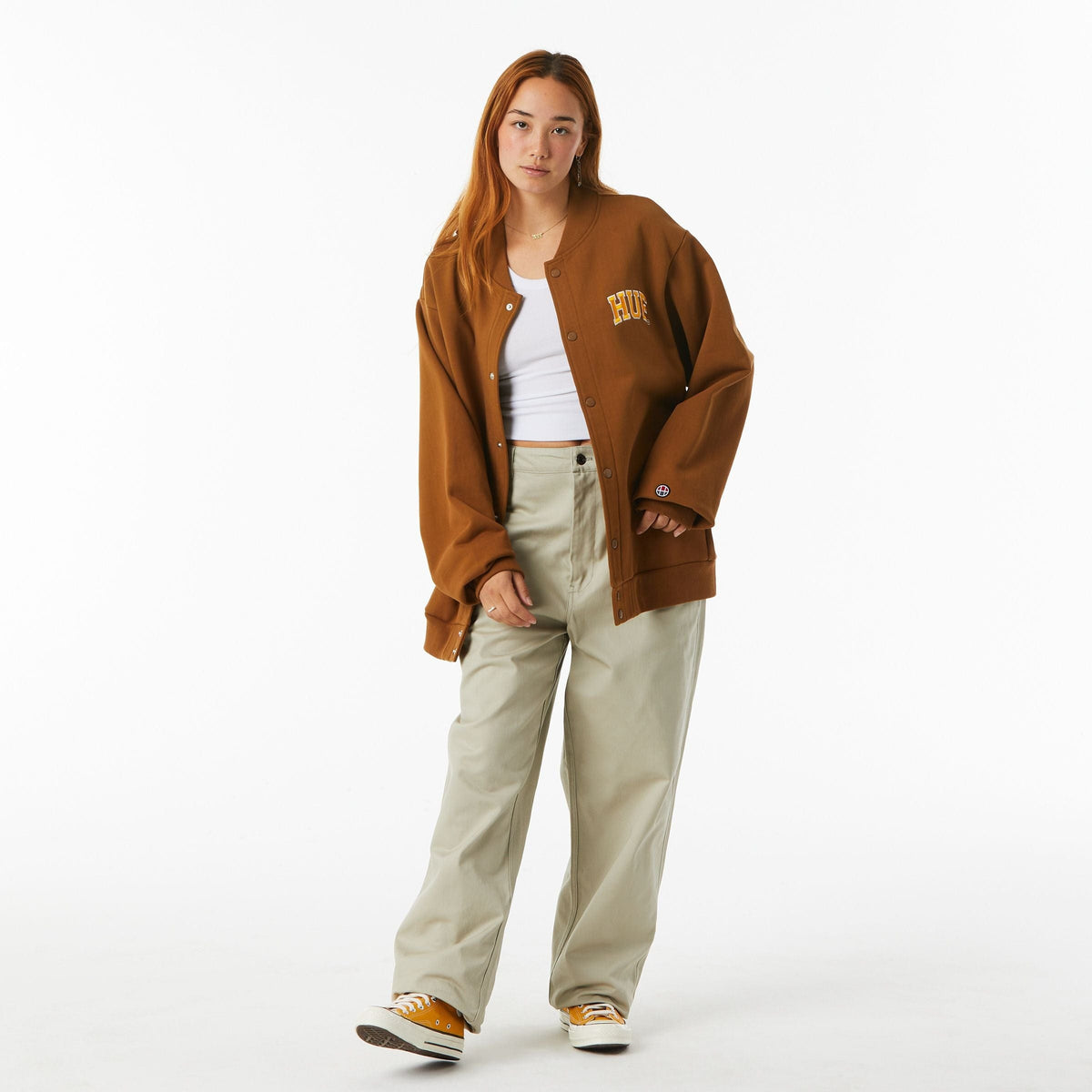 huf maglie ATHLETIC CARDIGAN