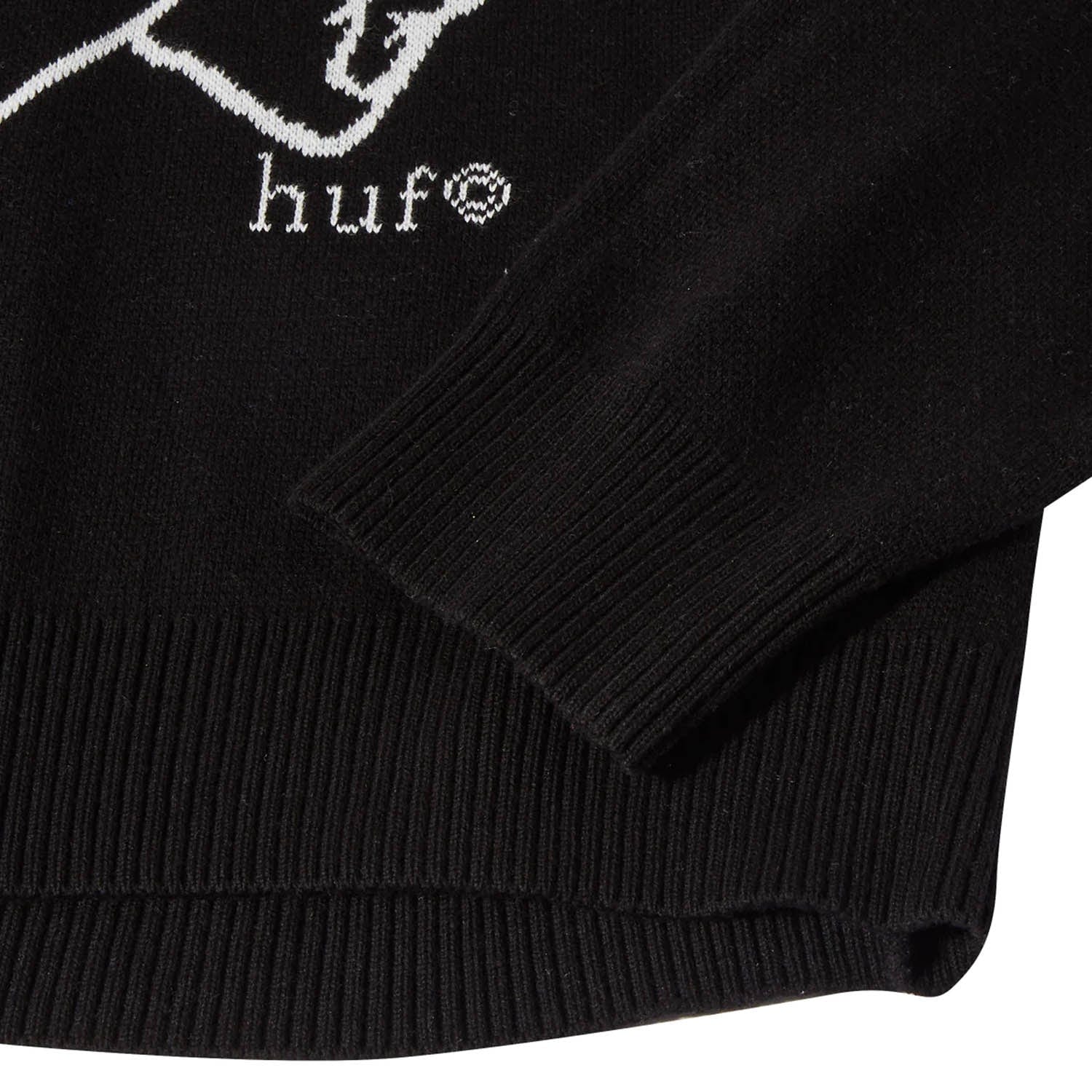 Huf | maglie BAD NEWS CREWNECK SWEATER