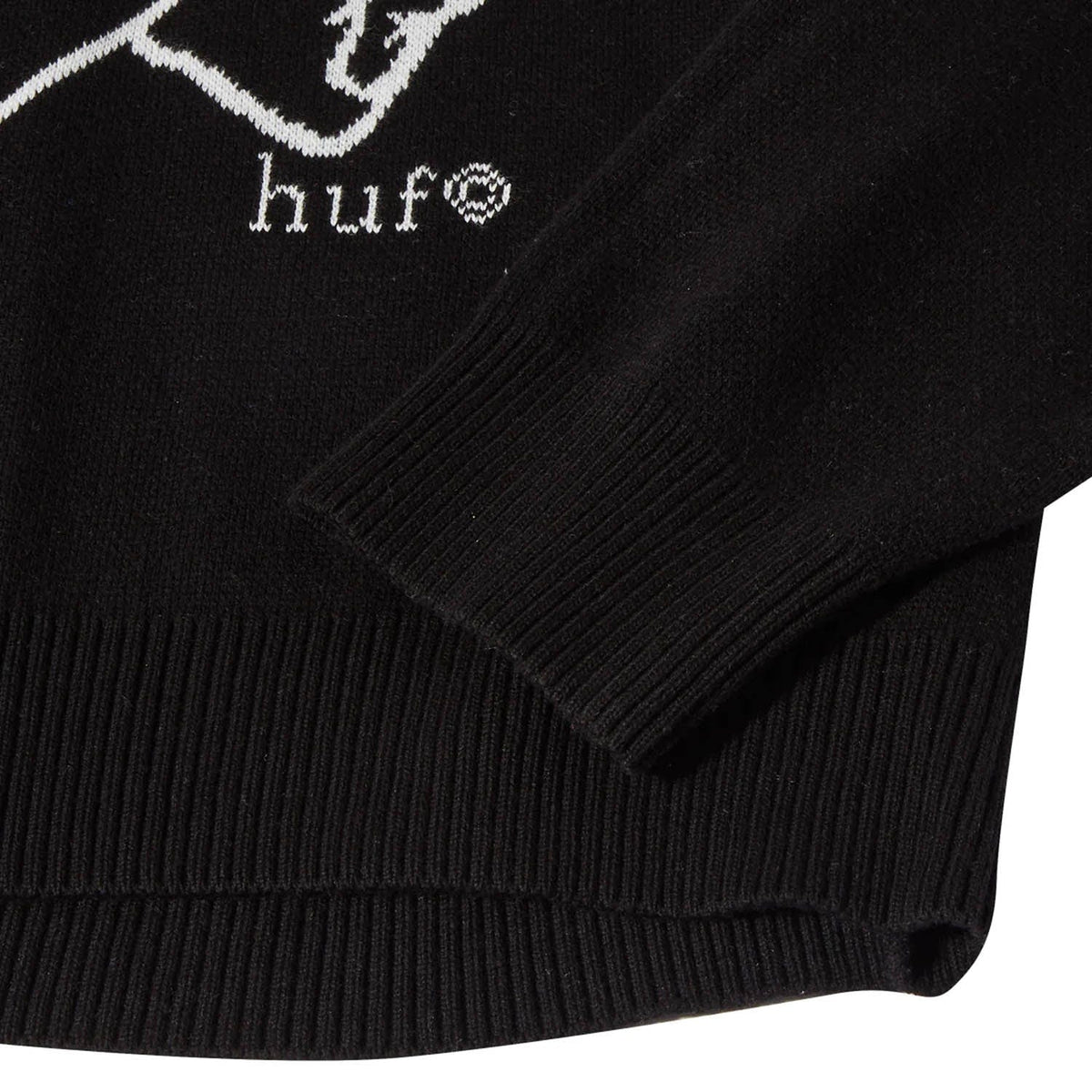 huf maglie BAD NEWS CREWNECK SWEATER