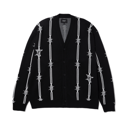 huf Barbed Wire Cardigan foto 1