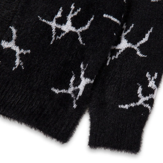 huf CRACKED CARDIGAN - BLACK foto 10