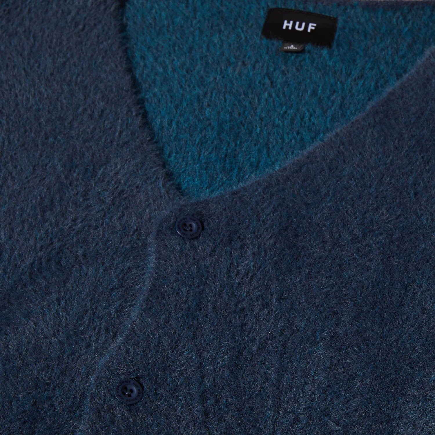 HUF MERGED CARDIGAN ネイビー M HUF MERGED CARDIGAN ネイビー M HUF MERGED CARDIGAN ネイビー M HUF