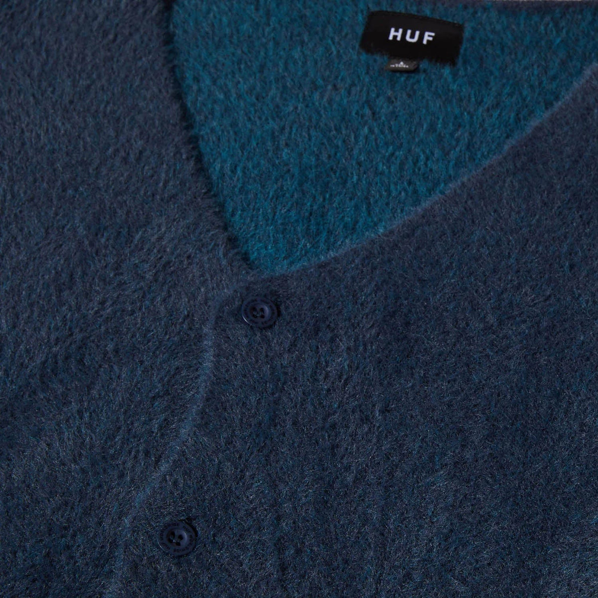 huf maglie MERGED CARDIGAN