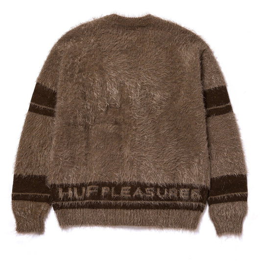 huf OUTRO CARDIGAN - BROWN foto 3