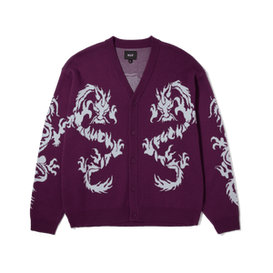 TWIN DRAGON CARDIGAN