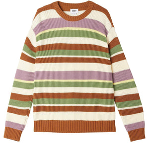 EDGE CREW SWEATER - BUTTERSCOTCH MULTI