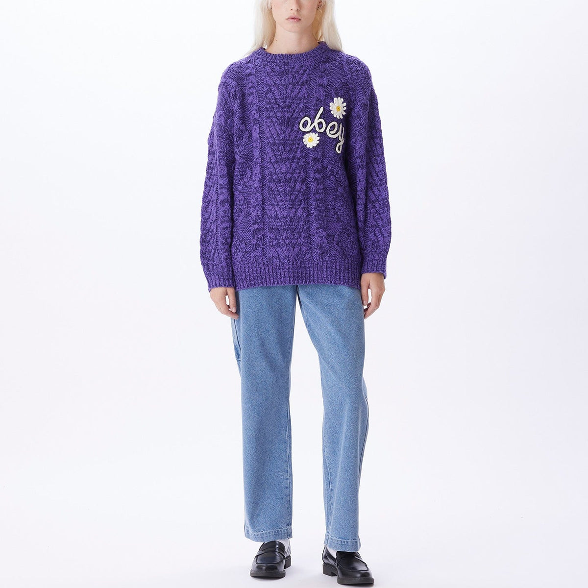 obey maglie OBEY FLORA SWEATER