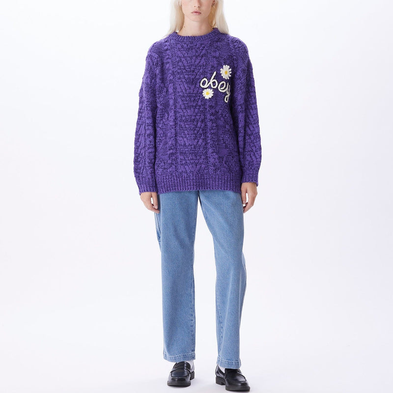 obey maglie OBEY FLORA SWEATER