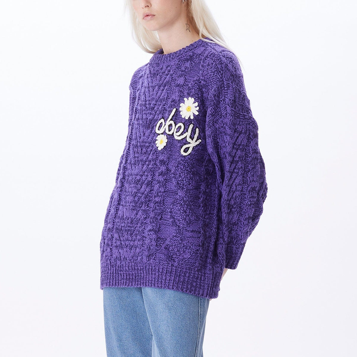 obey maglie OBEY FLORA SWEATER