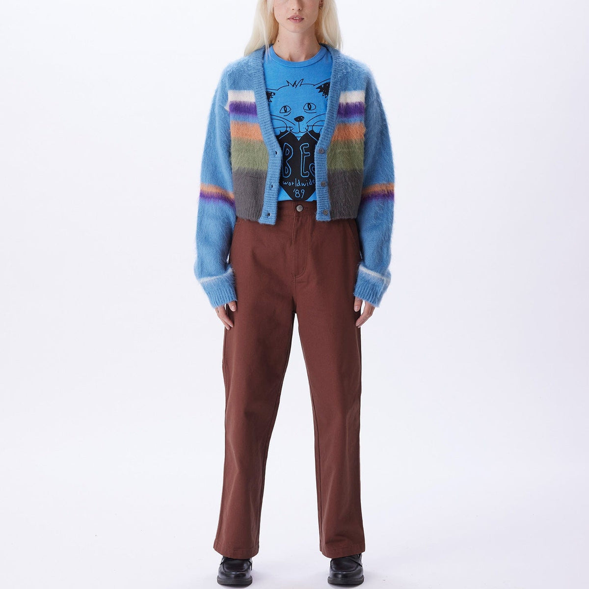 obey maglie OBEY ROSALIE CARDIGAN