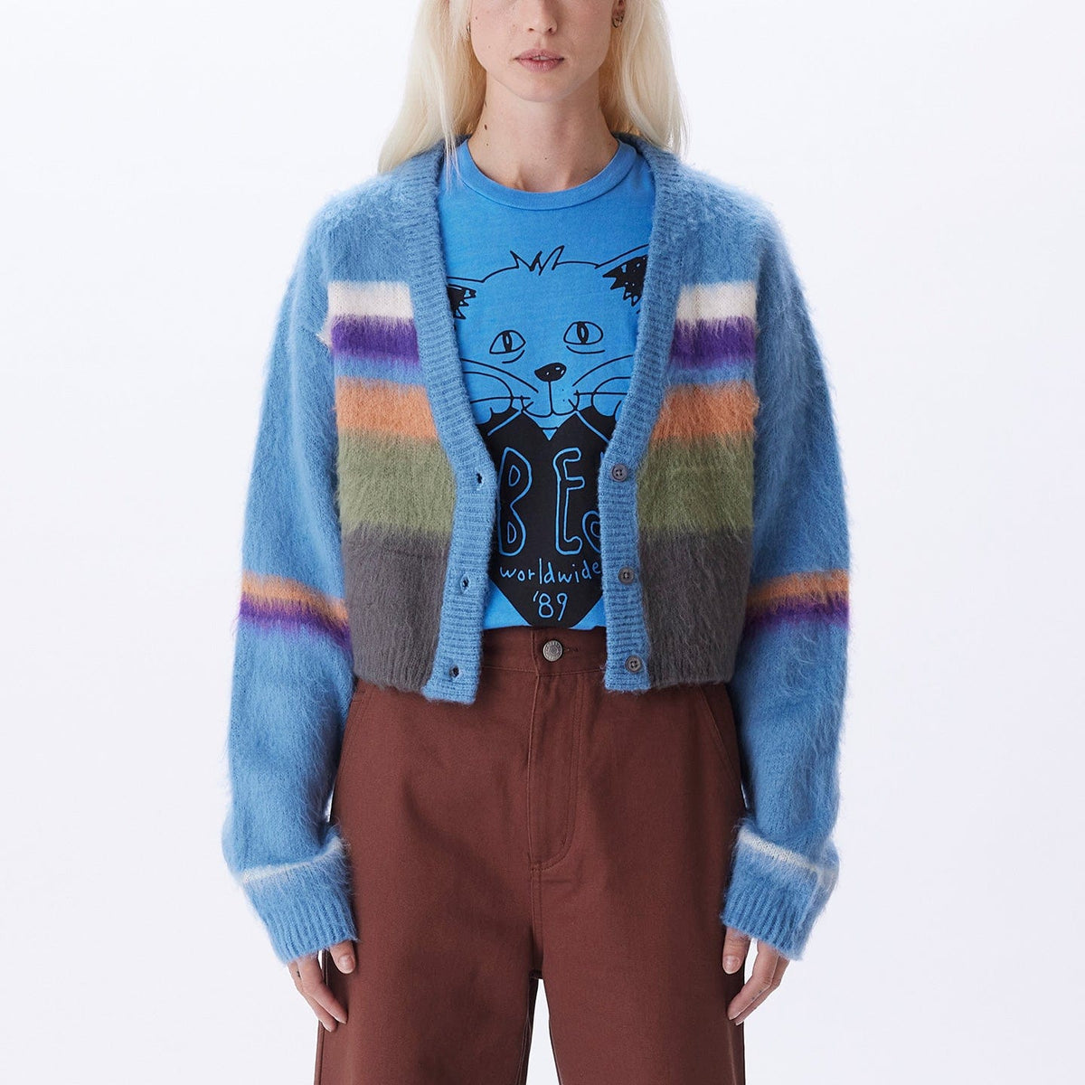 obey maglie OBEY ROSALIE CARDIGAN