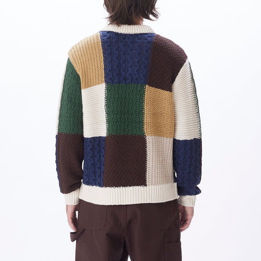 obey OLIVER PATCHWORK SWEATER foto 5