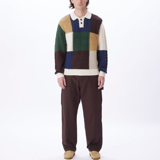 obey OLIVER PATCHWORK SWEATER foto 4