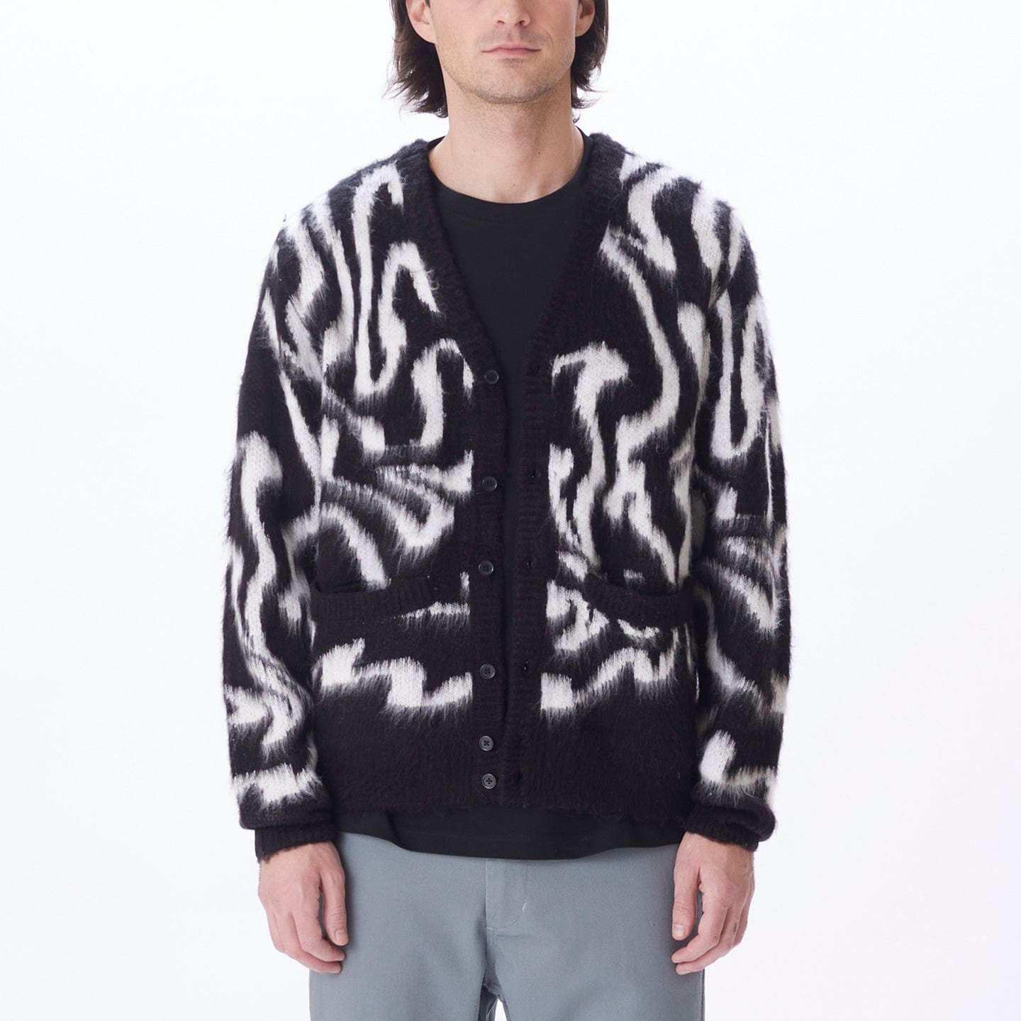obey maglie PALLY CARDIGAN