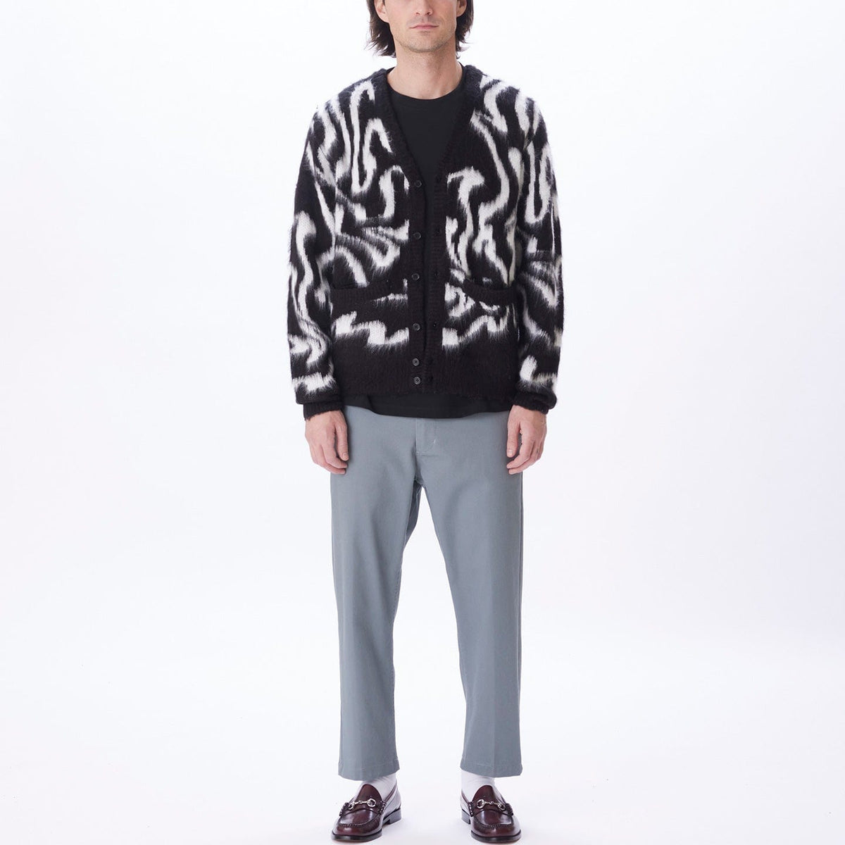 obey maglie PALLY CARDIGAN