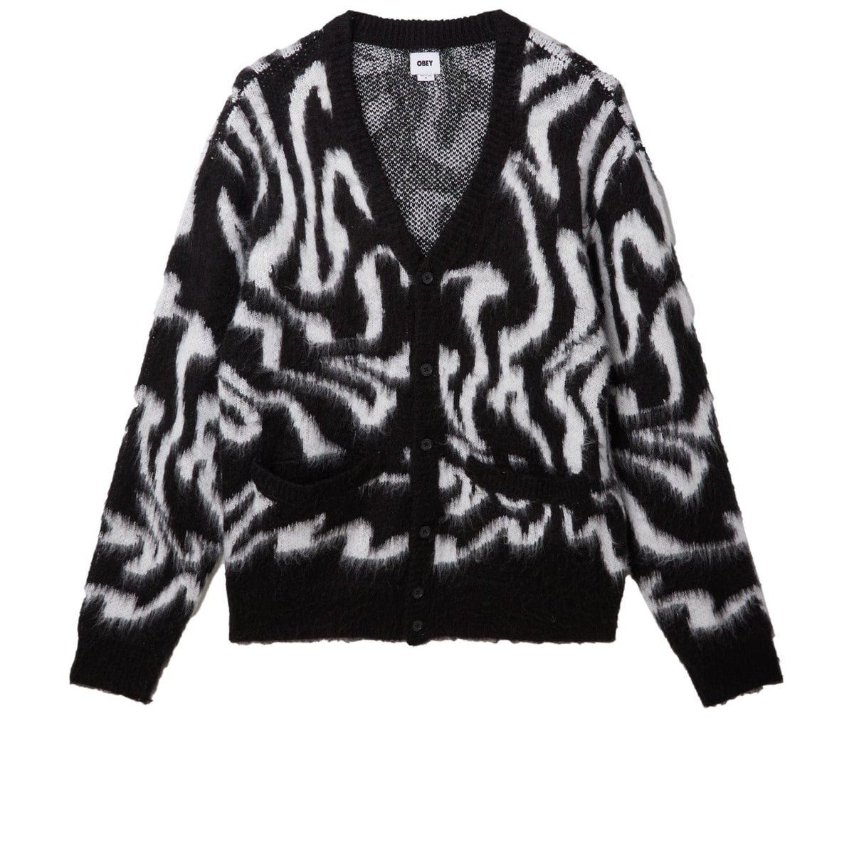 obey maglie PALLY CARDIGAN