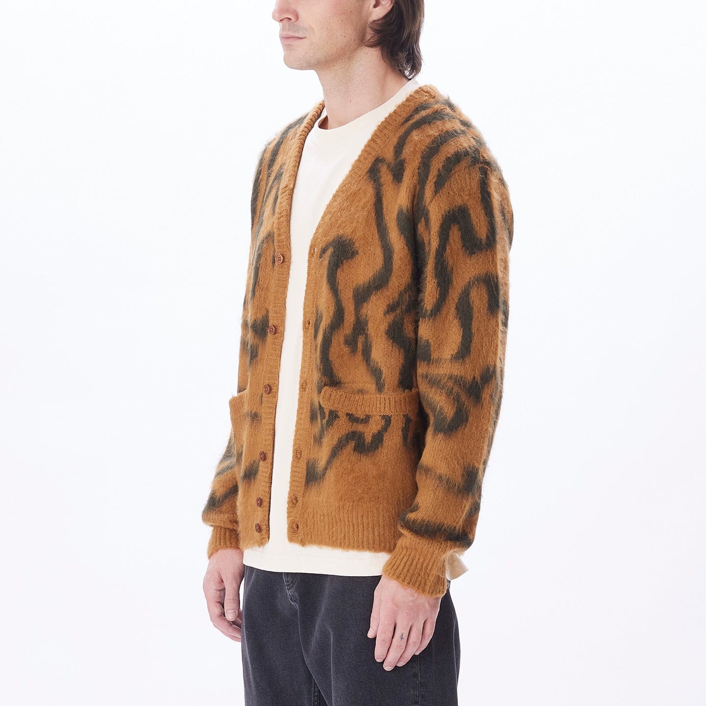 obey maglie PALLY CARDIGAN
