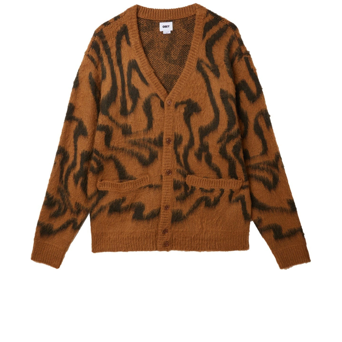 obey maglie PALLY CARDIGAN