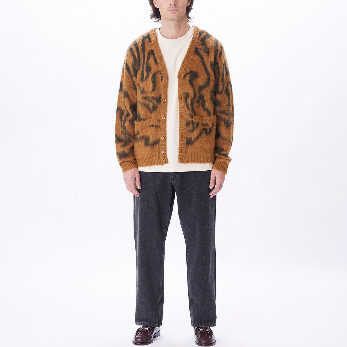 obey maglie PALLY CARDIGAN