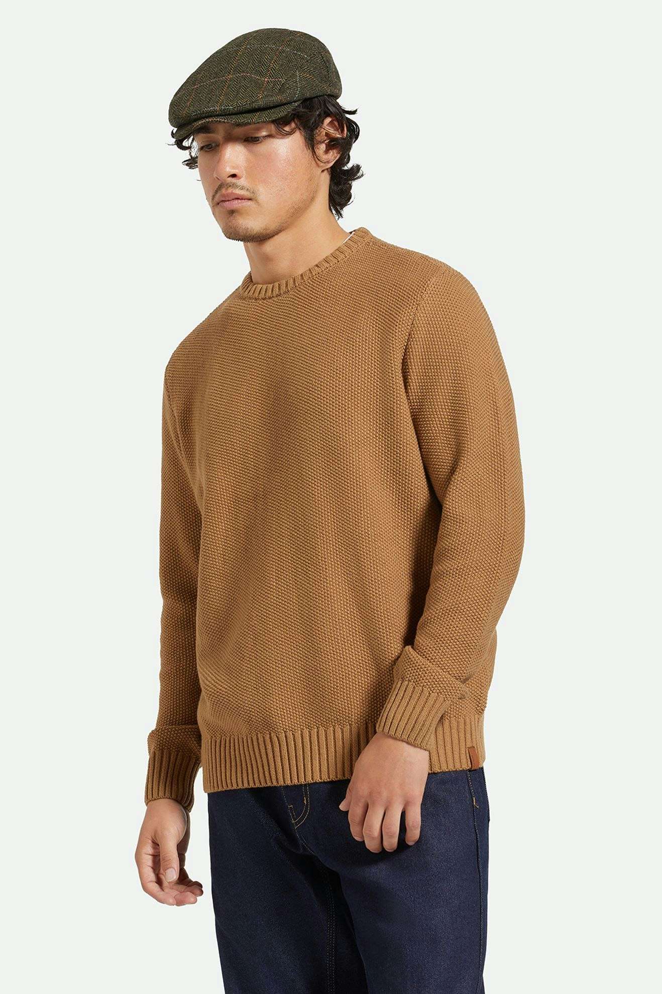 brixton maglioni Jacques Waffle Knit Sweater