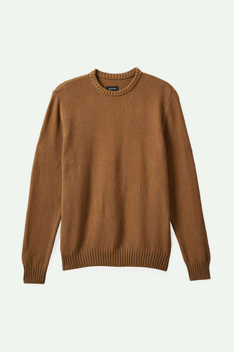 maglioni brixton JACQUES WAFFLE KNIT SWEATER