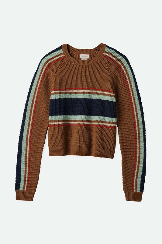 brixton Racing Stripe Crew Sweater foto 1