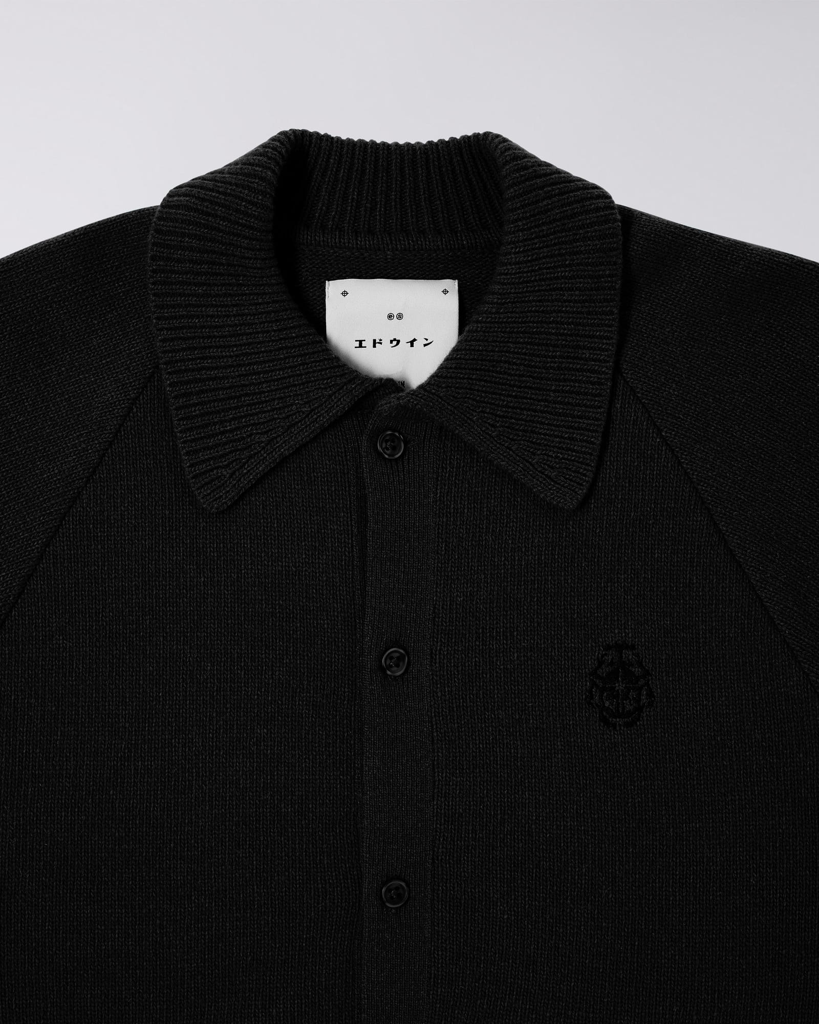 edwin maglioni Mars Polo Cardigan