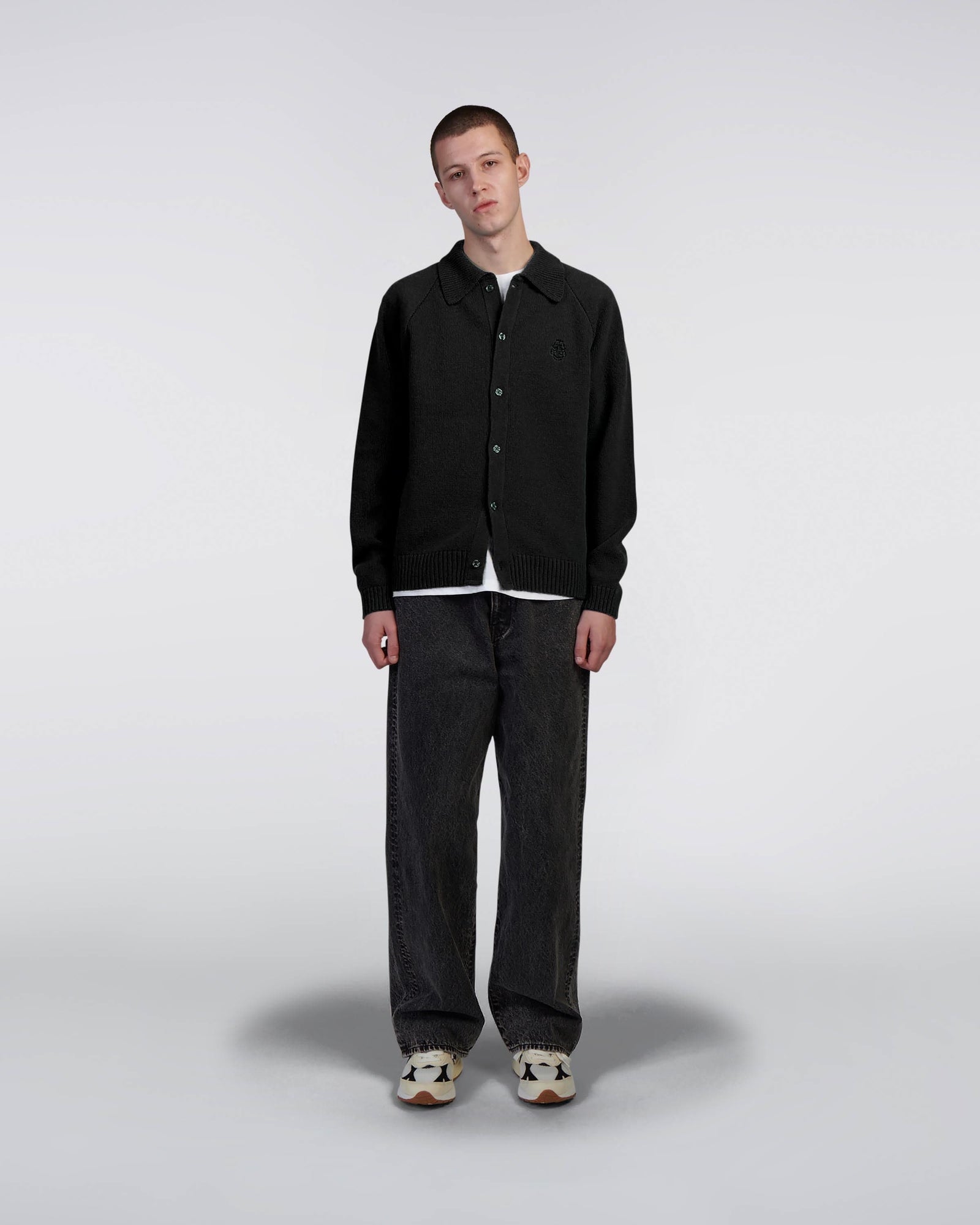 edwin maglioni Mars Polo Cardigan