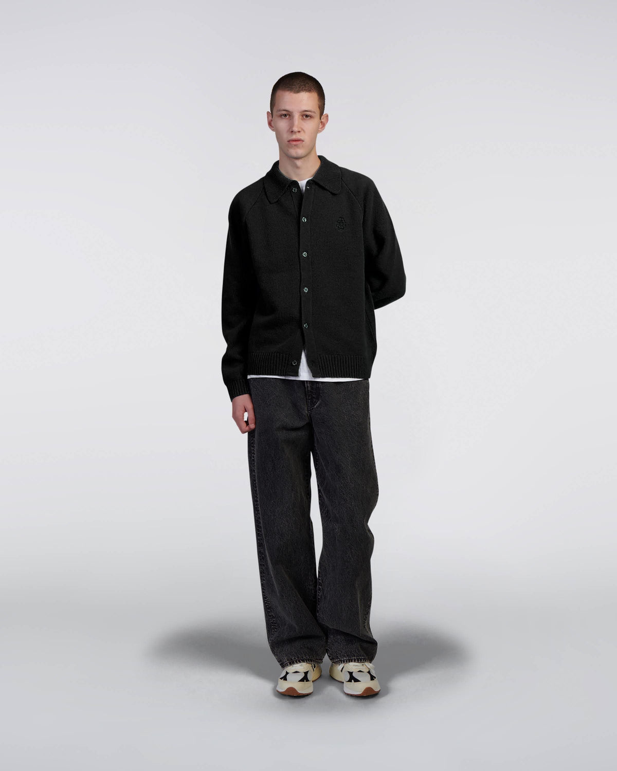edwin maglioni Mars Polo Cardigan