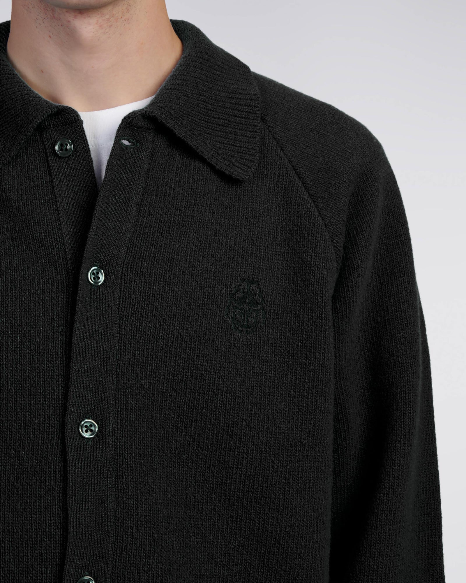 edwin maglioni Mars Polo Cardigan