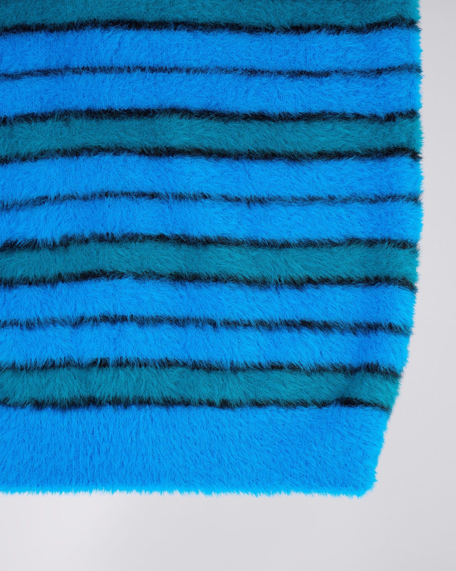 edwin maglioni Striped Hairy Sweater